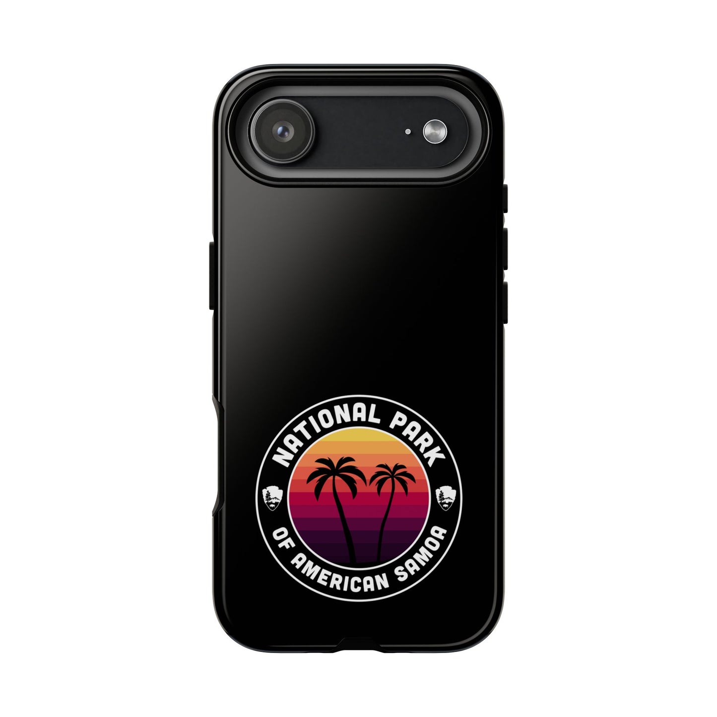 National Park of American Samoa Phone Case - Round Emblem Design