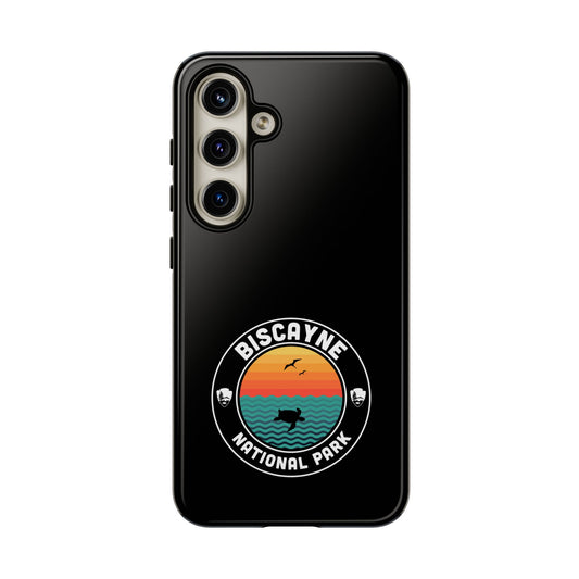 Biscayne National Park Phone Case - Round Emblem Design