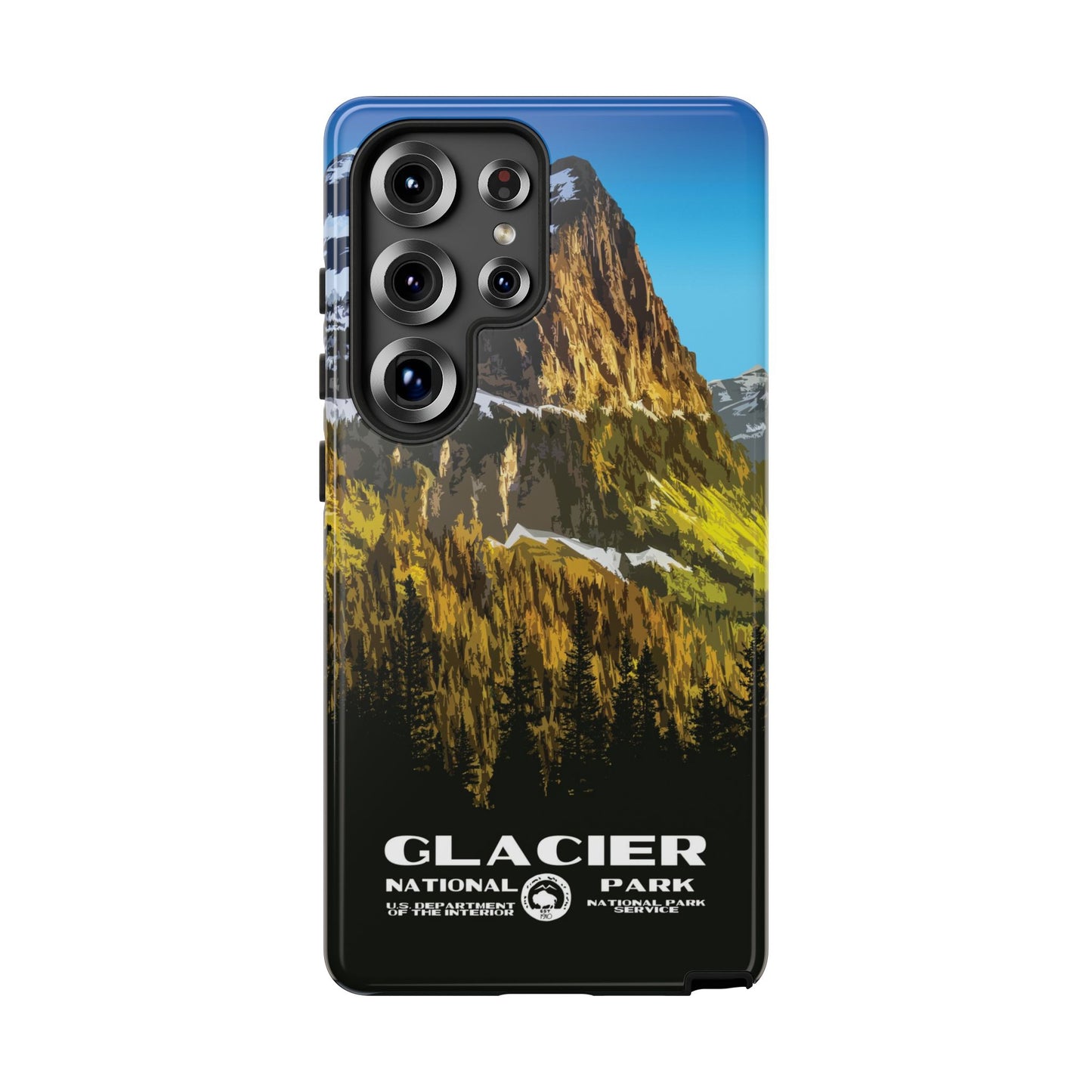 Glacier National Park Phone Case - WPA Style