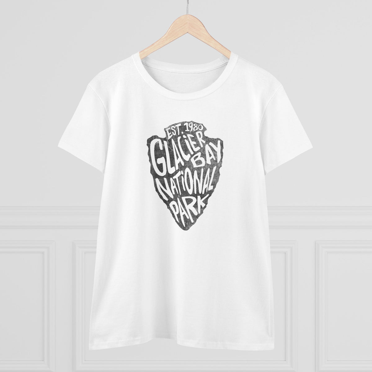 Glacier Bay National Park Women's T-Shirt - Arrowhead Design