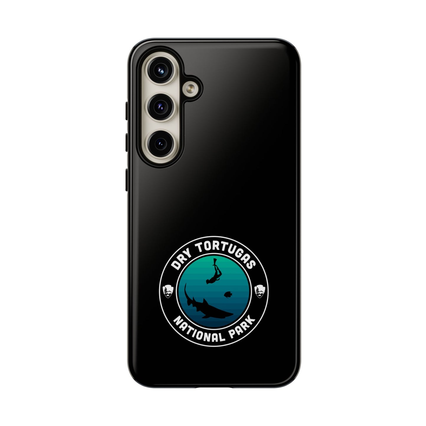 Dry Tortugas National Park Phone Case - Round Emblem Design