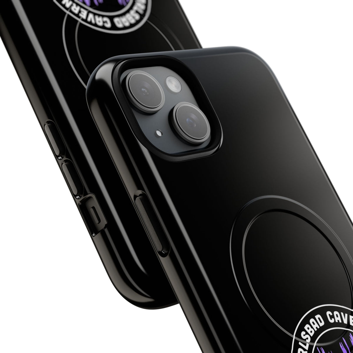Carlsbad Caverns National Park iPhone Case with MagSafe - Round Emblem Design