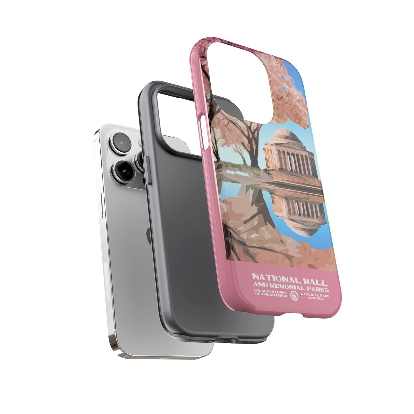 National Mall Washington DC WPA Phone Case