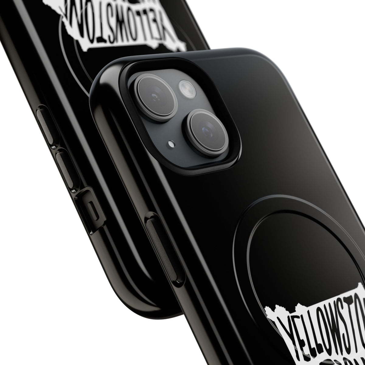 Yellowstone National Park iPhone Case with MagSafe - Map Design