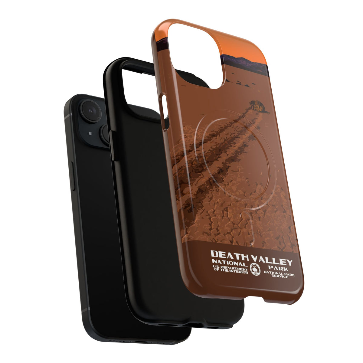 Death Valley National Park iPhone Case with MagSafe - Racetrack Playa