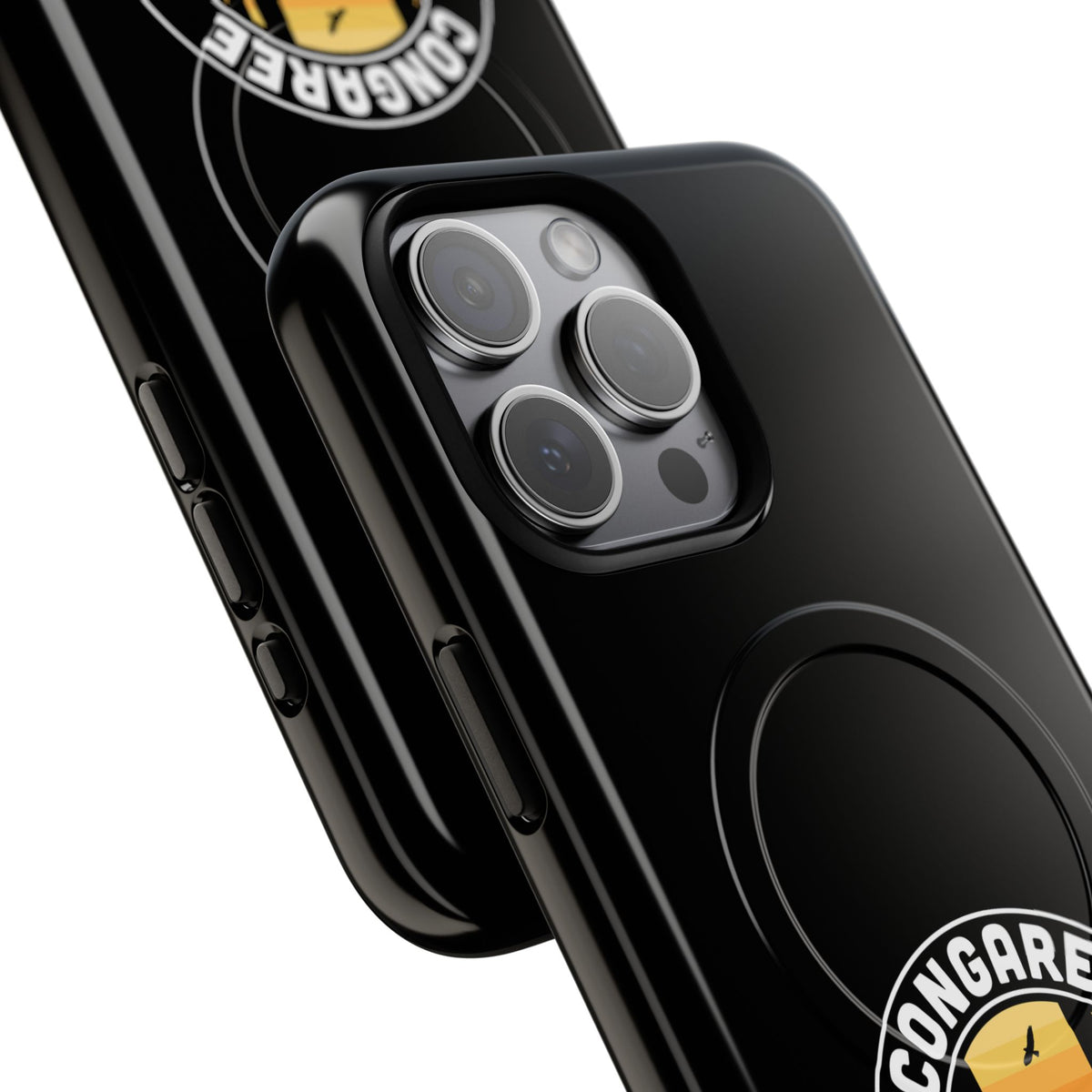 Congaree National Park iPhone Case with MagSafe - Round Emblem Design