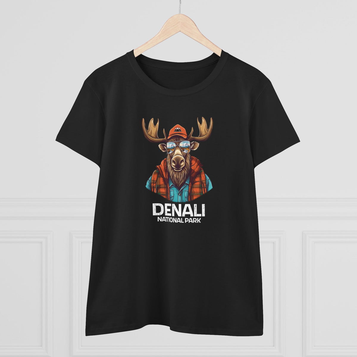 Denali National Park Women's T-Shirt - Cool Moose