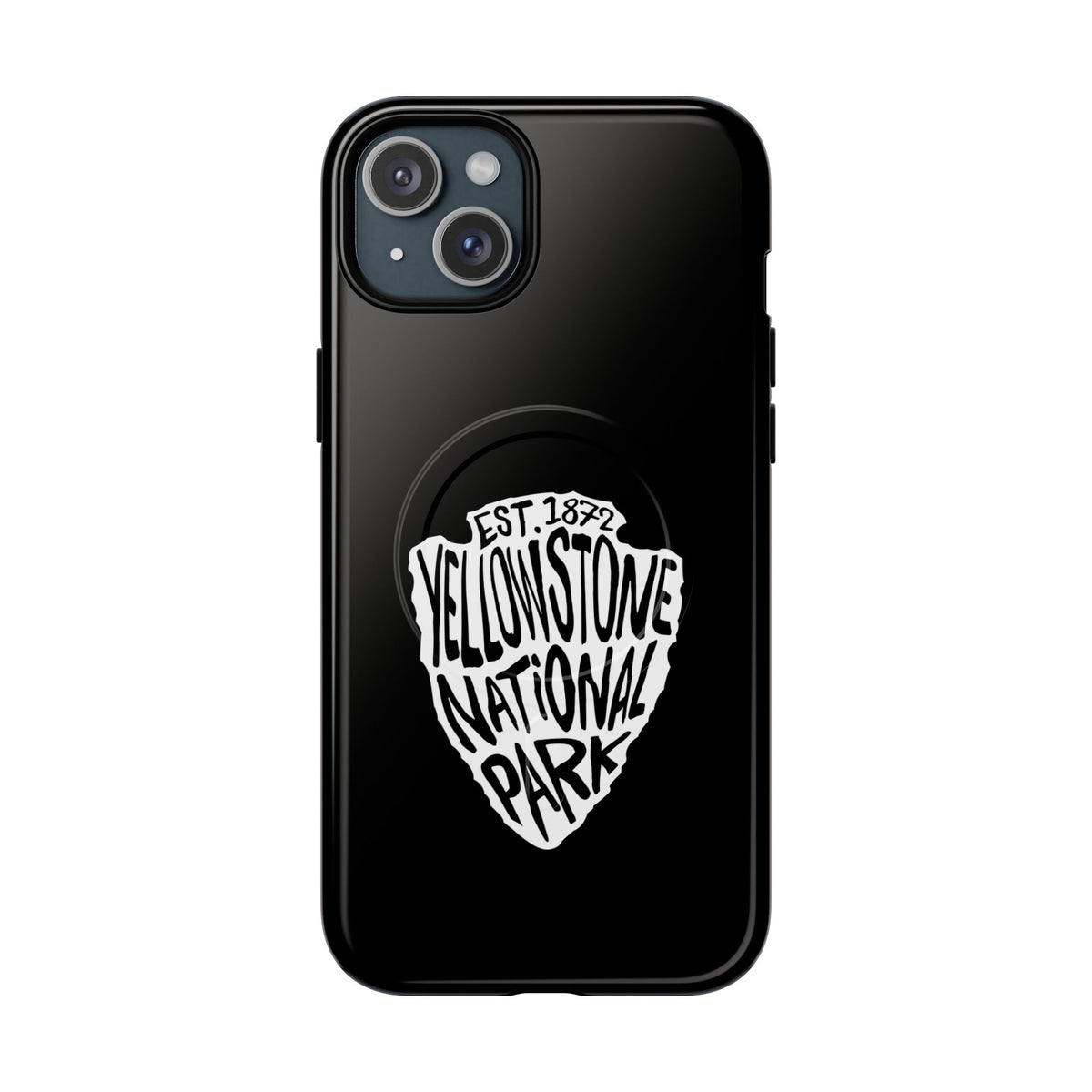 Yellowstone National Park iPhone Case with MagSafe - Arrowhead Design