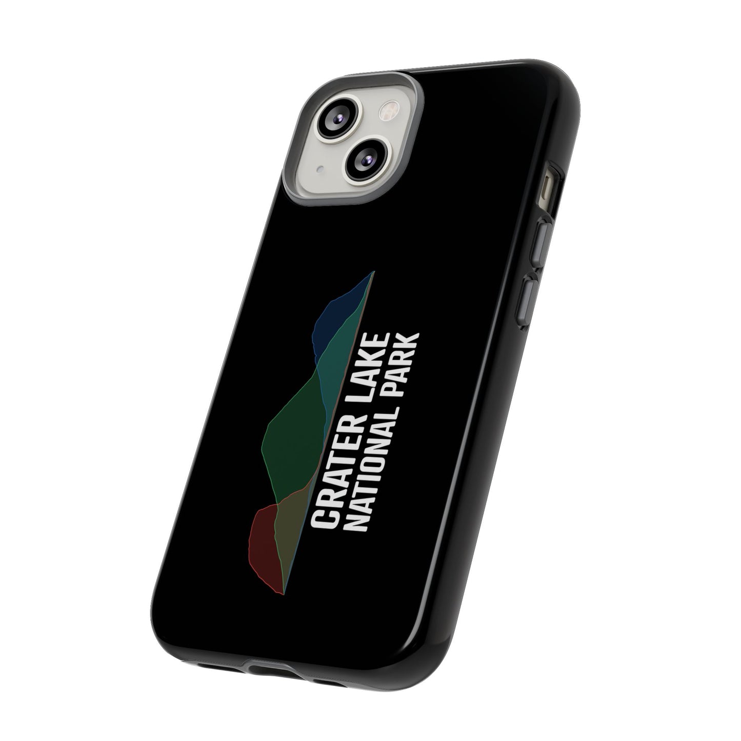 Crater Lake National Park Phone Case - Histogram Design