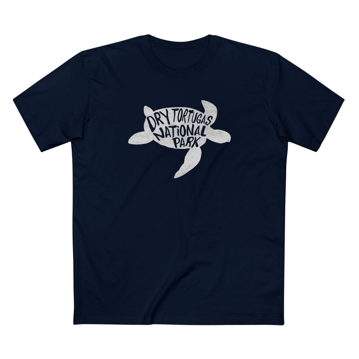 Dry Tortugas National Park T-Shirt - Turtle in Navy