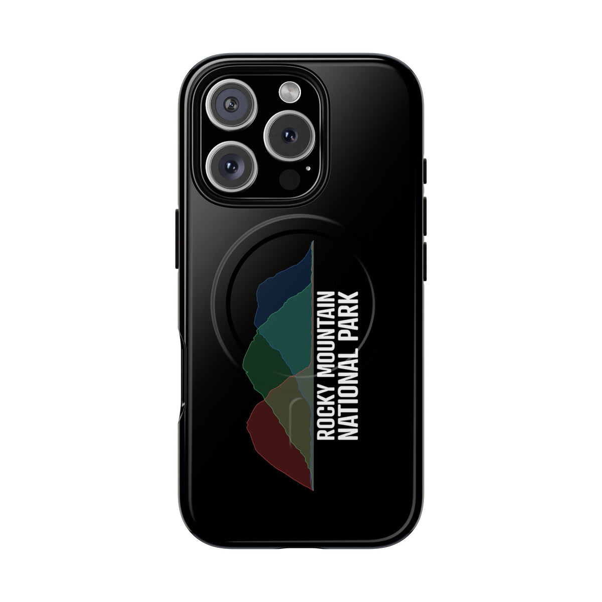 Rocky Mountain National Park iPhone Case with MagSafe - Histogram Design