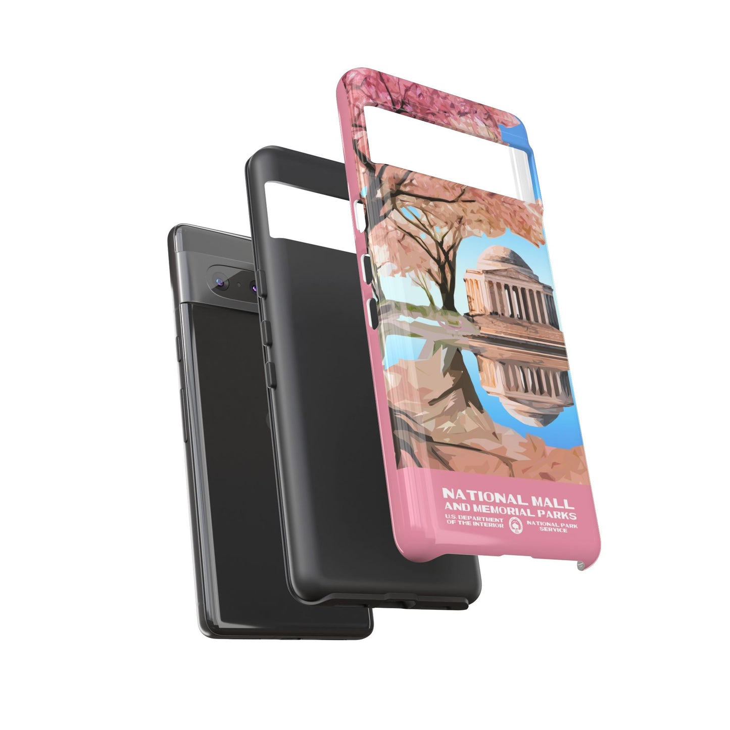 National Mall Washington DC WPA Phone Case