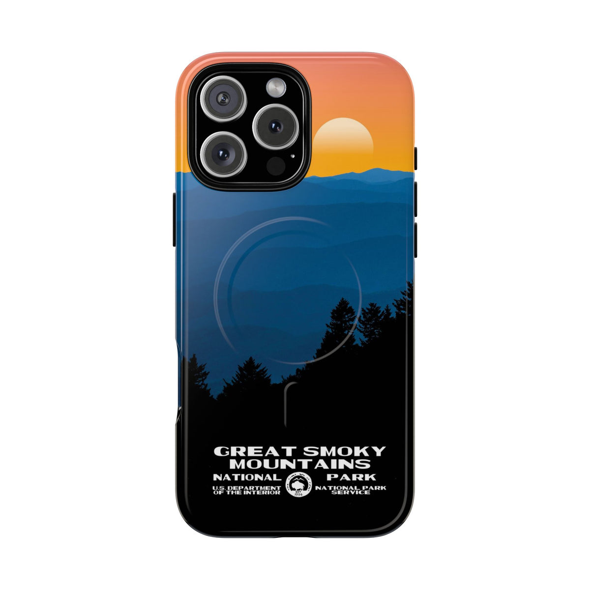 Great Smoky Mountains National Park iPhone Case with MagSafe - WPA Design