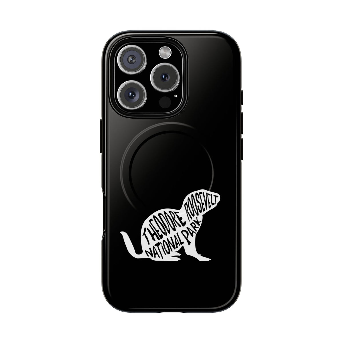 Theodore Roosevelt National Park iPhone Case with MagSafe - Prairie Dog Design