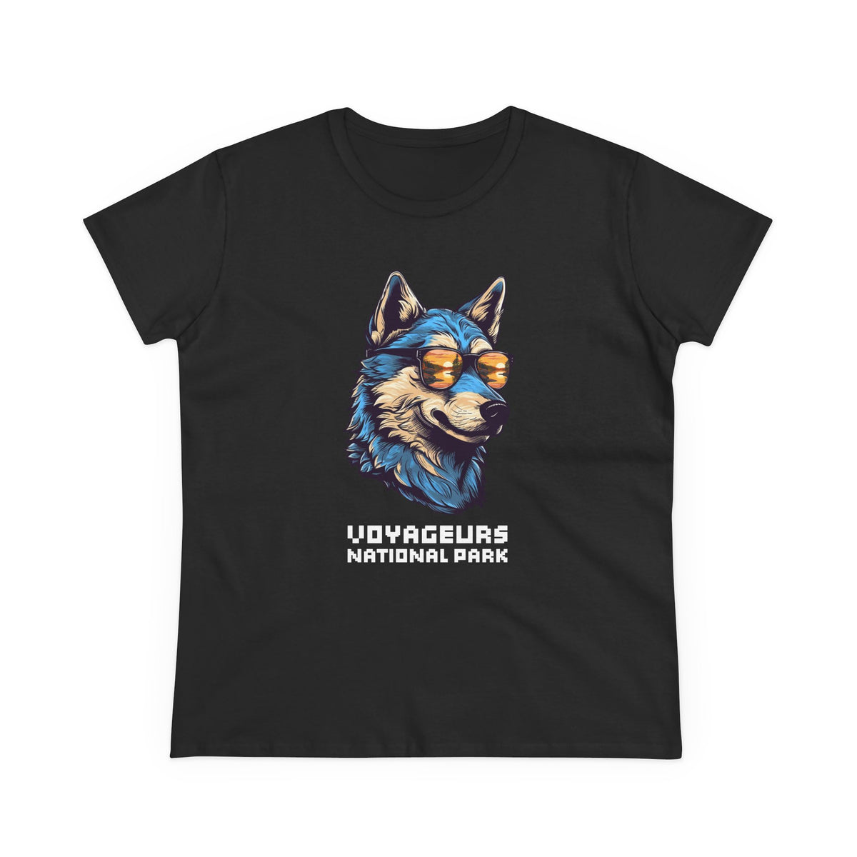 Voyageurs National Park Women's T-Shirt - Cool Wolf