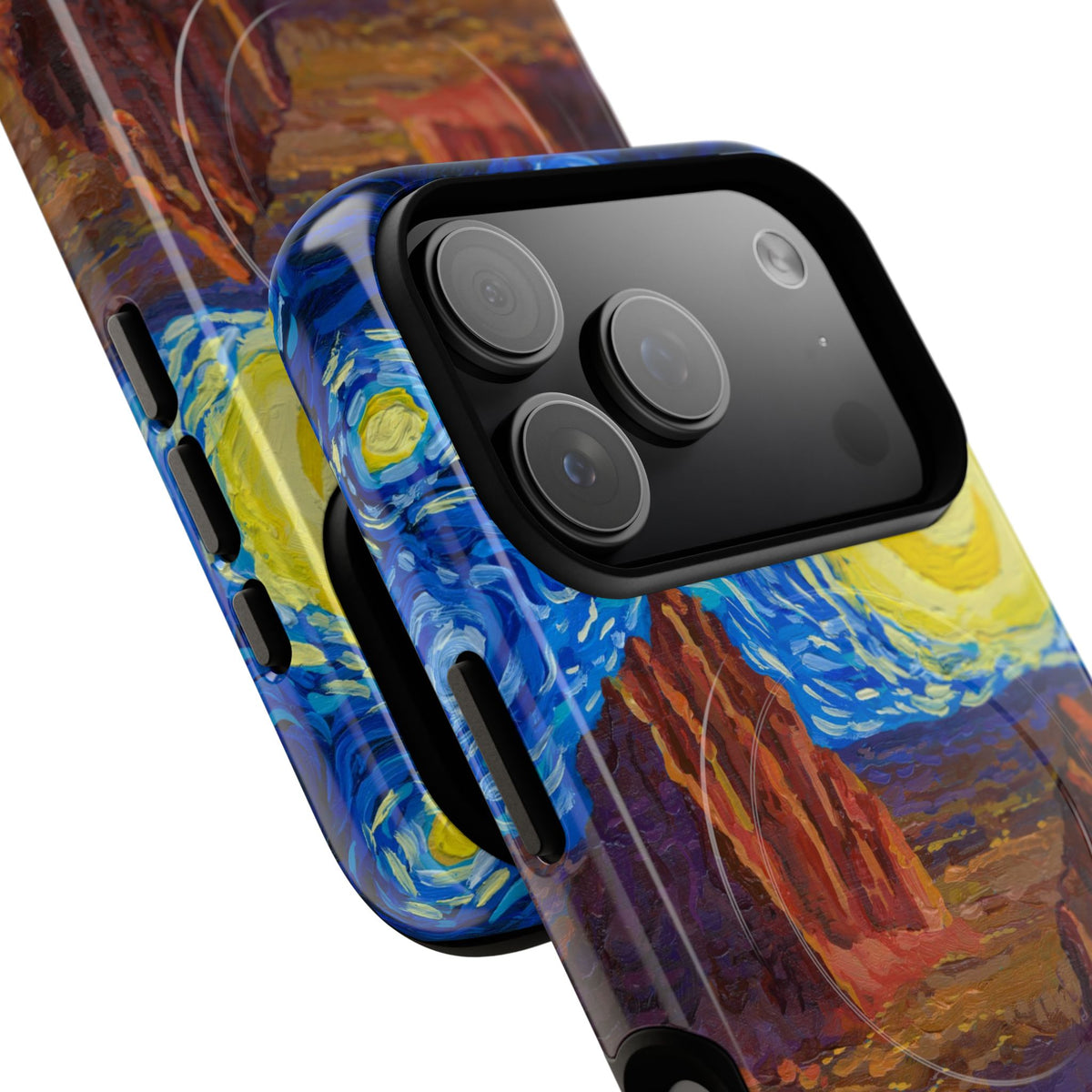 Capitol Reef National Park iPhone Case with MagSafe - Starry Night