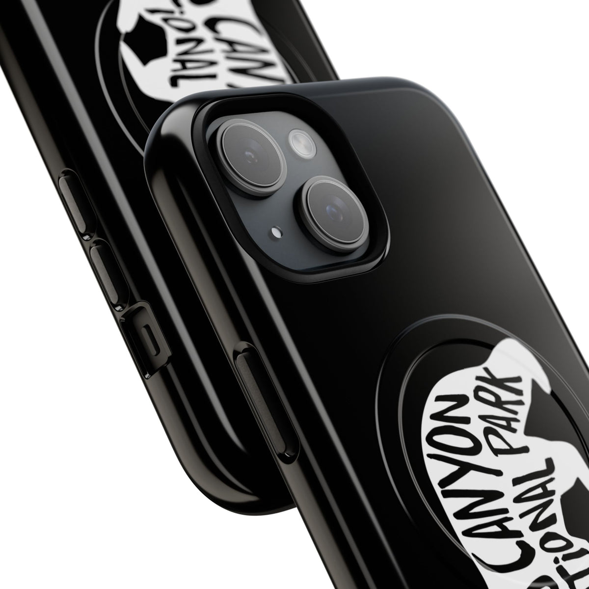 Kings Canyon National Park iPhone Case with MagSafe - Black Bear Design