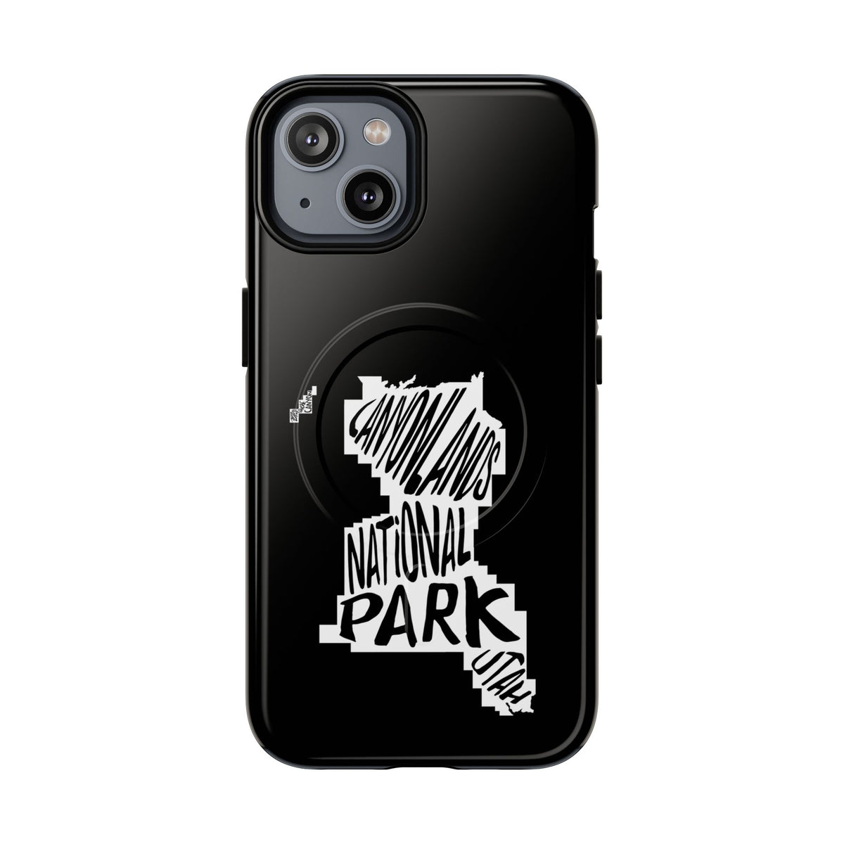 Canyonlands National Park iPhone Case with MagSafe - Map Design