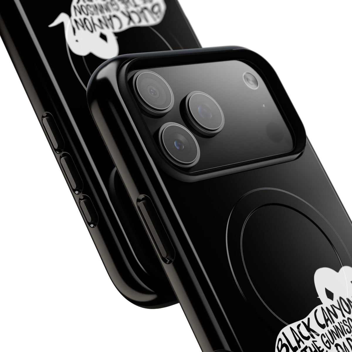 Black Canyon of the Gunnison National Park iPhone Case with MagSafe - Bighorn Sheep Design