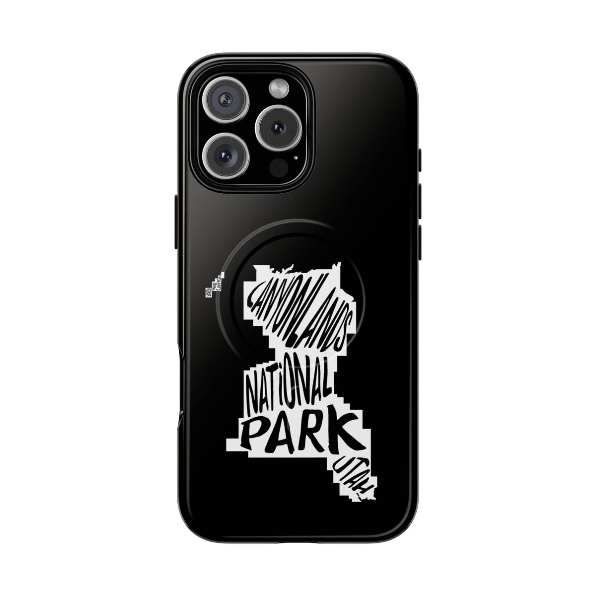 Canyonlands National Park iPhone Case with MagSafe - Map Design