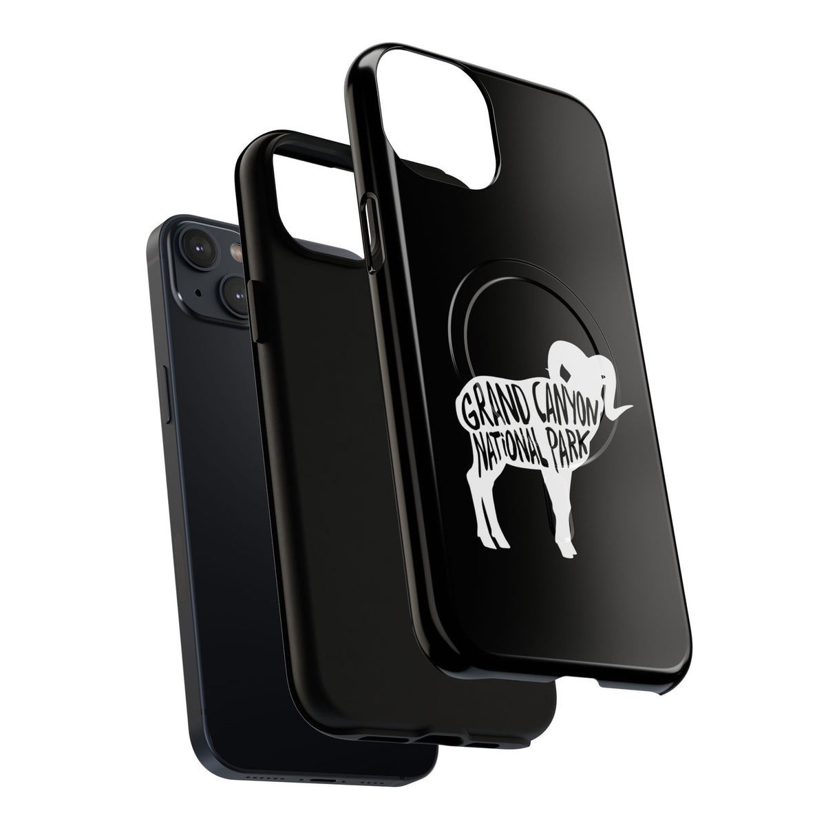 Grand Canyon National Park iPhone Case with MagSafe - Bighorn Sheep Design