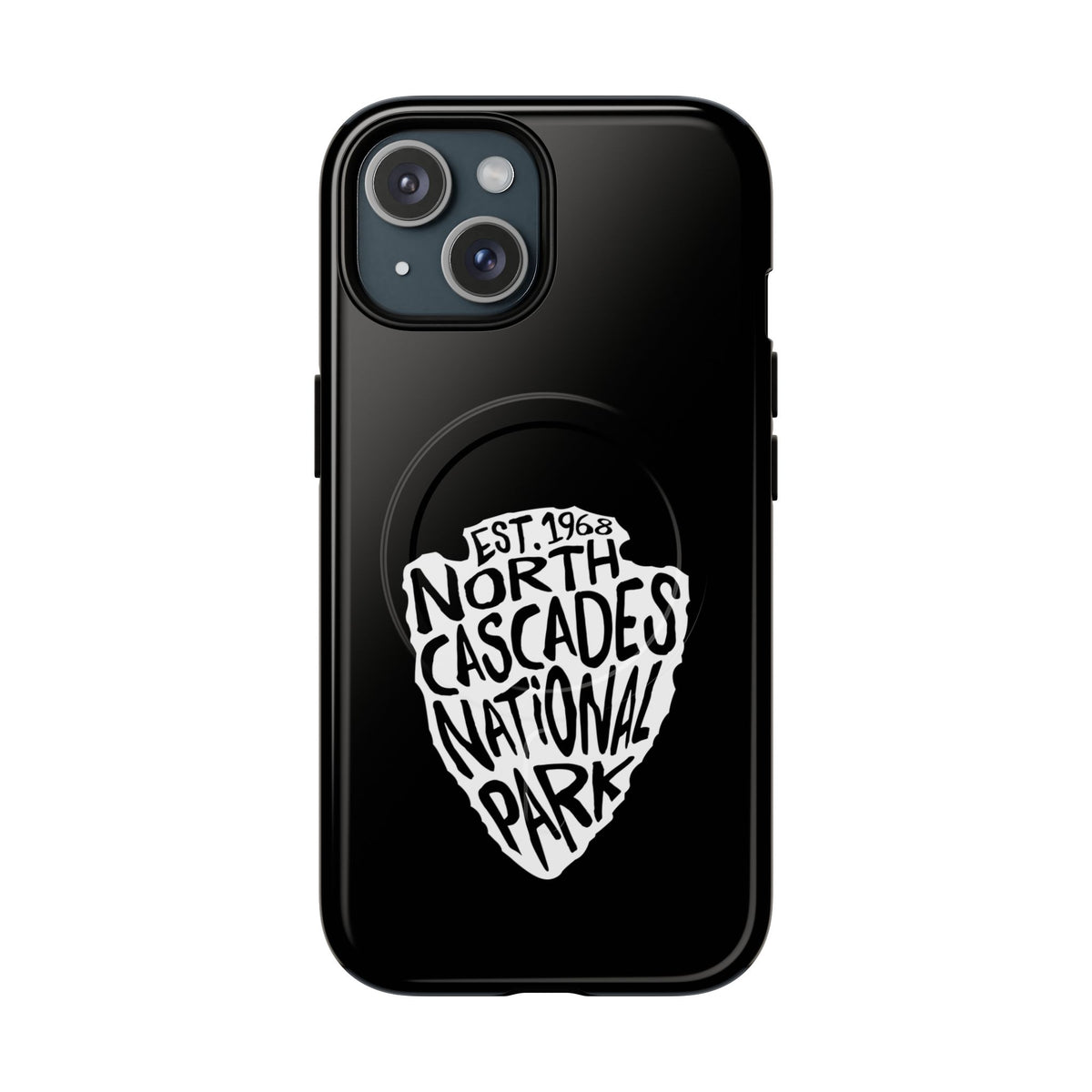North Cascades National Park iPhone Case with MagSafe - Arrowhead Design