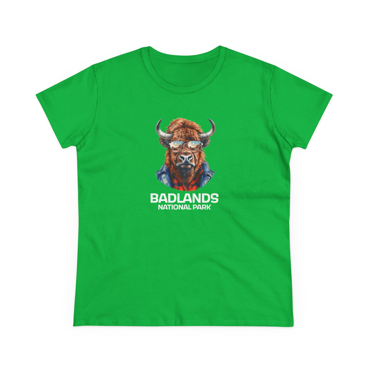 Badlands National Park Women's T-Shirt - Cool Bison