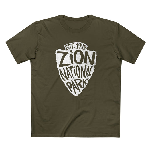 Zion National Park T-Shirt - Arrow Head Design