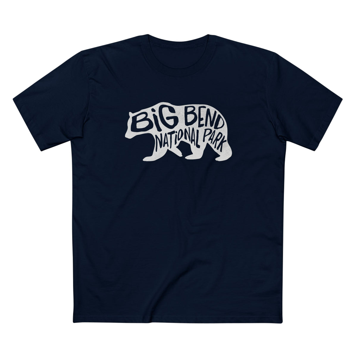 Big Bend National Park T-Shirt - Black Bear in Navy