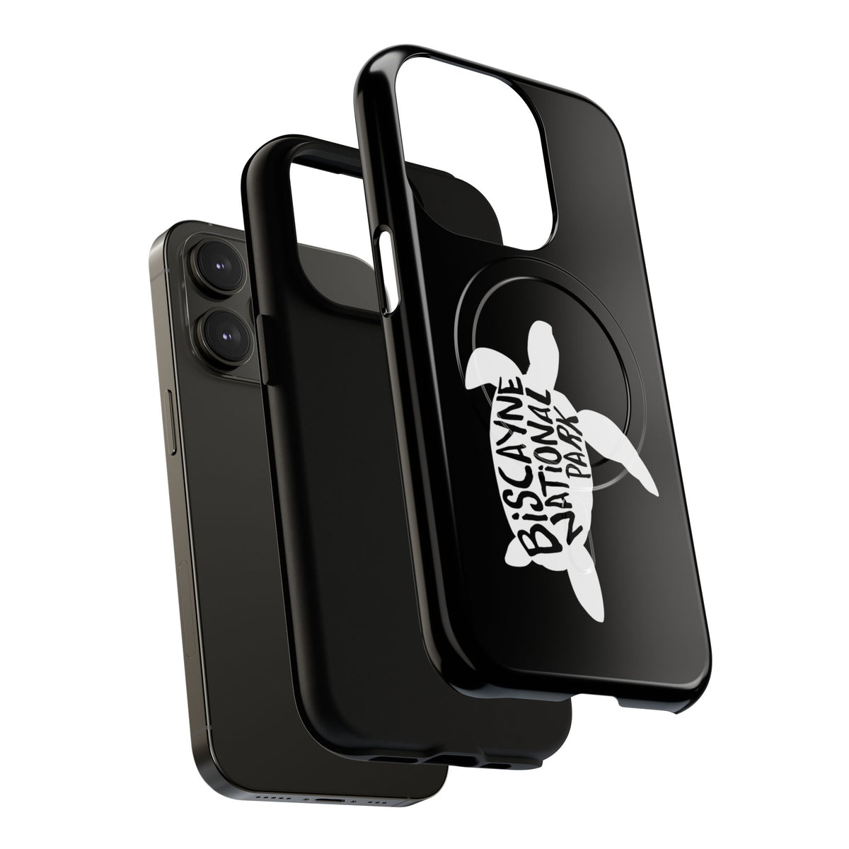 Biscayne National Park iPhone Case with MagSafe - Turtle Design