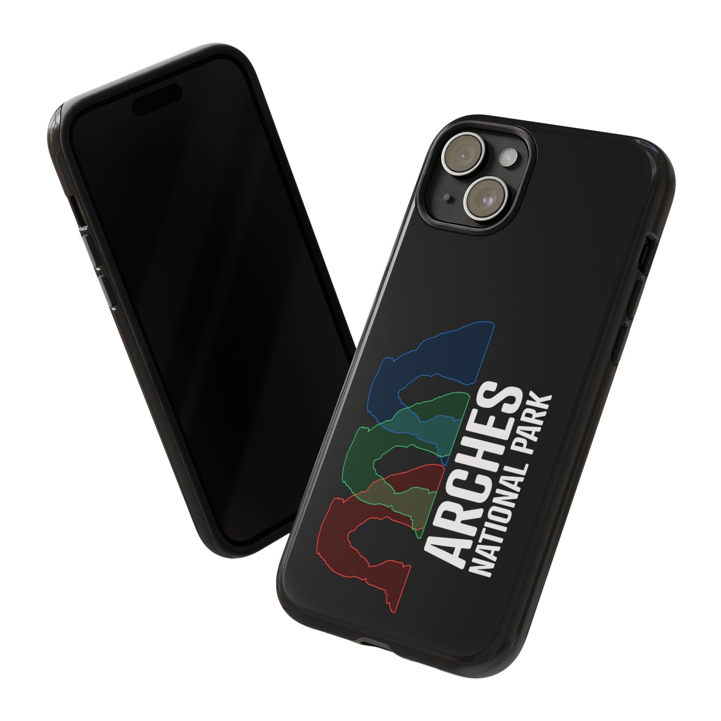Arches National Park Phone Case - Delicate Arch Histogram Design