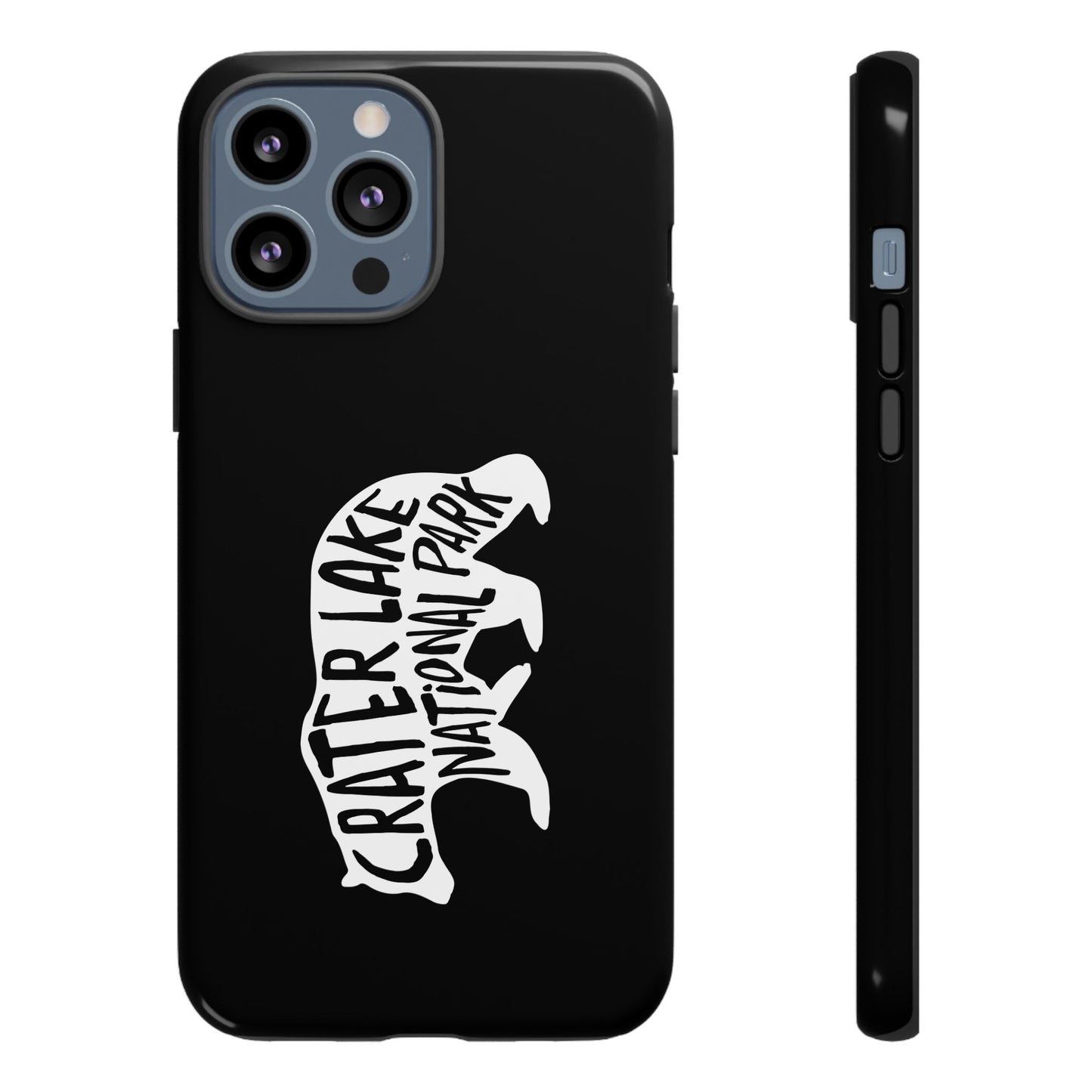 Crater Lake National Park Phone Case - Black Bear Design