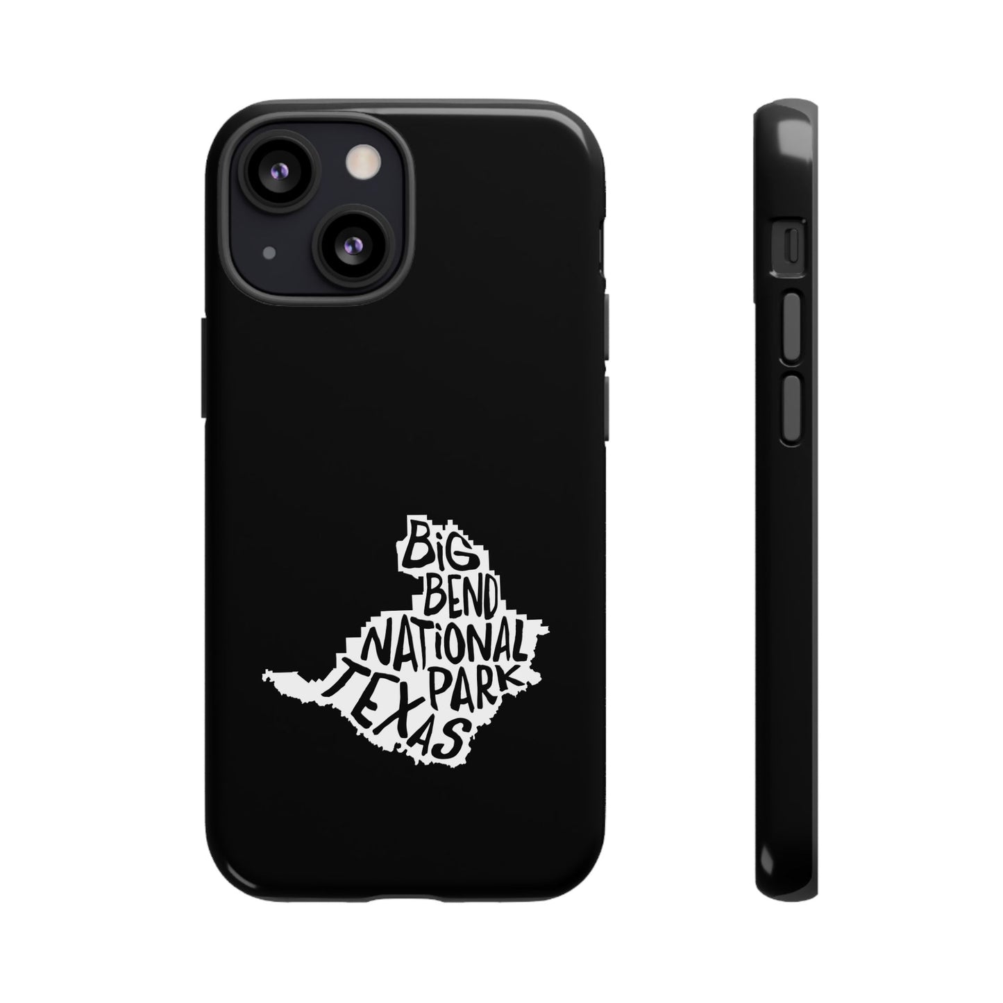 Big Bend National Park Phone Case - Map Design