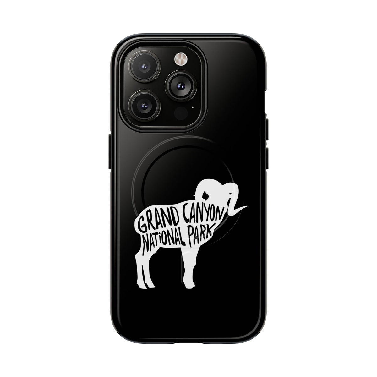 Grand Canyon National Park iPhone Case with MagSafe - Bighorn Sheep Design