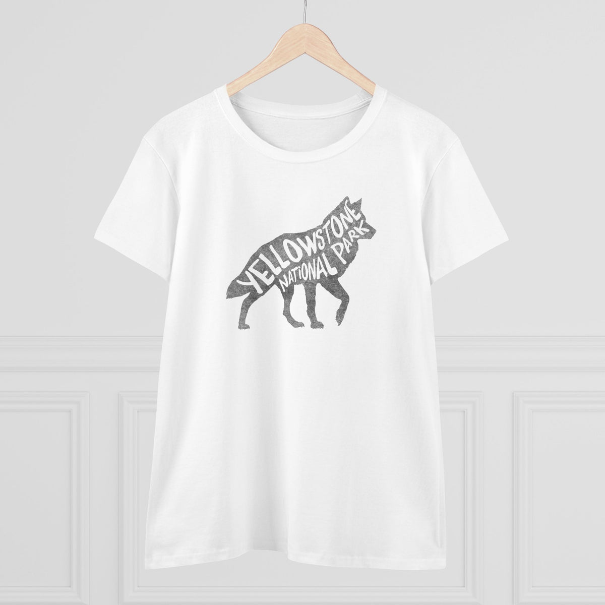 Yellowstone National Park Women's T-Shirt - Wolf