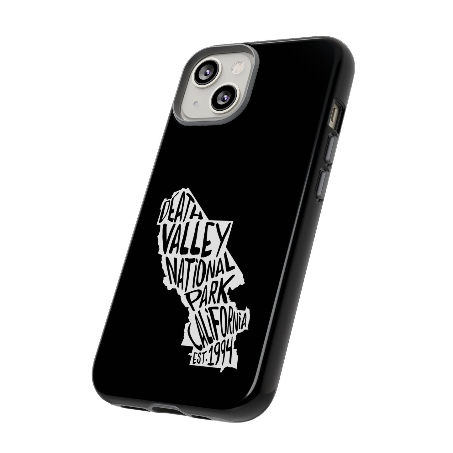 Death Valley National Park Phone Case - Map Design
