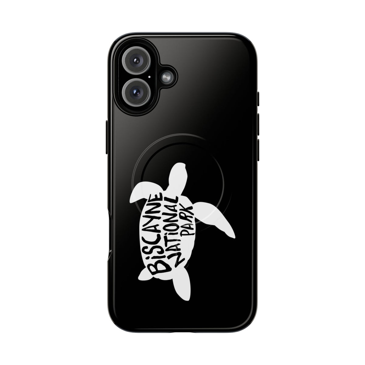 Biscayne National Park iPhone Case with MagSafe - Turtle Design
