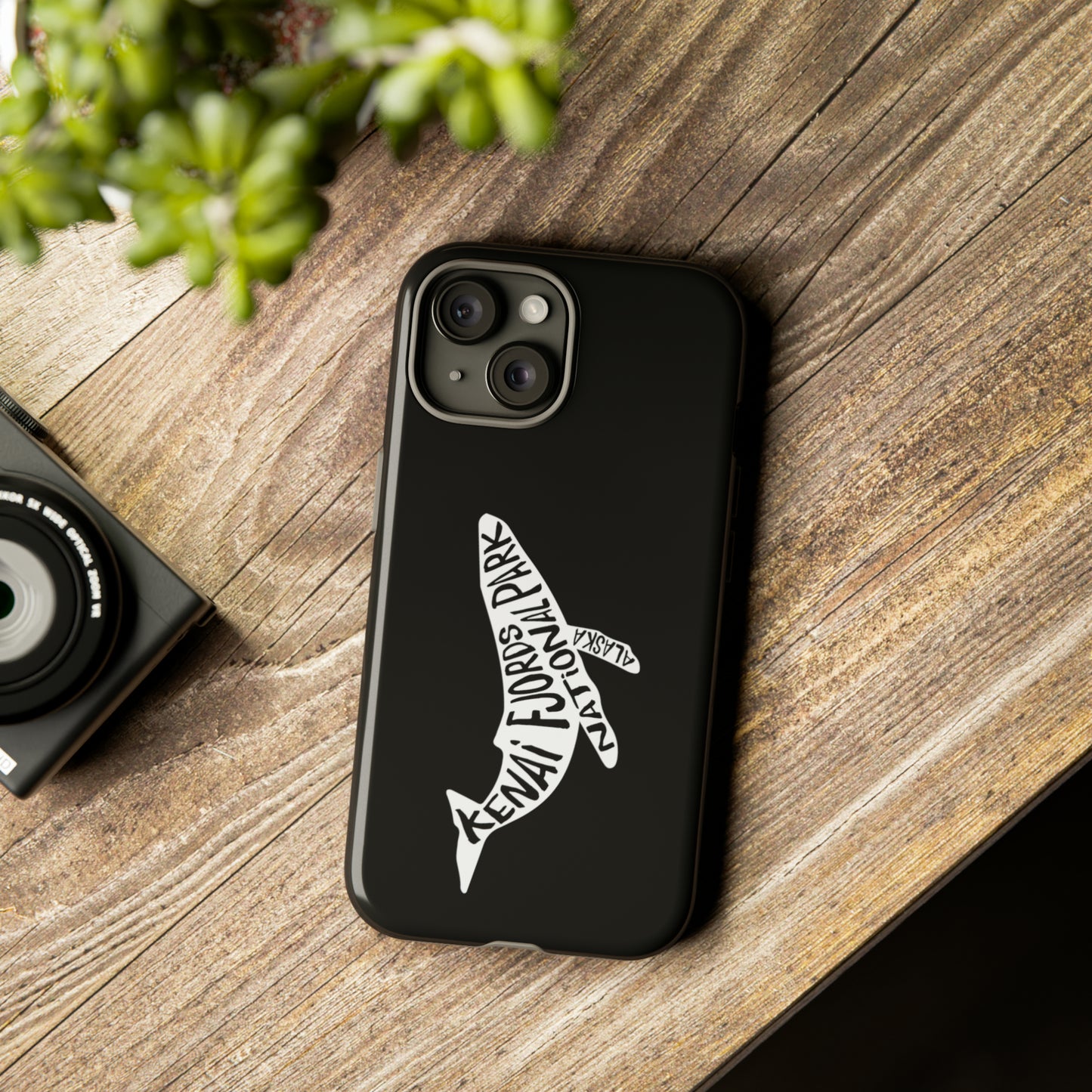 Kenai Fjords National Park Phone Case - Humpback Whale Design