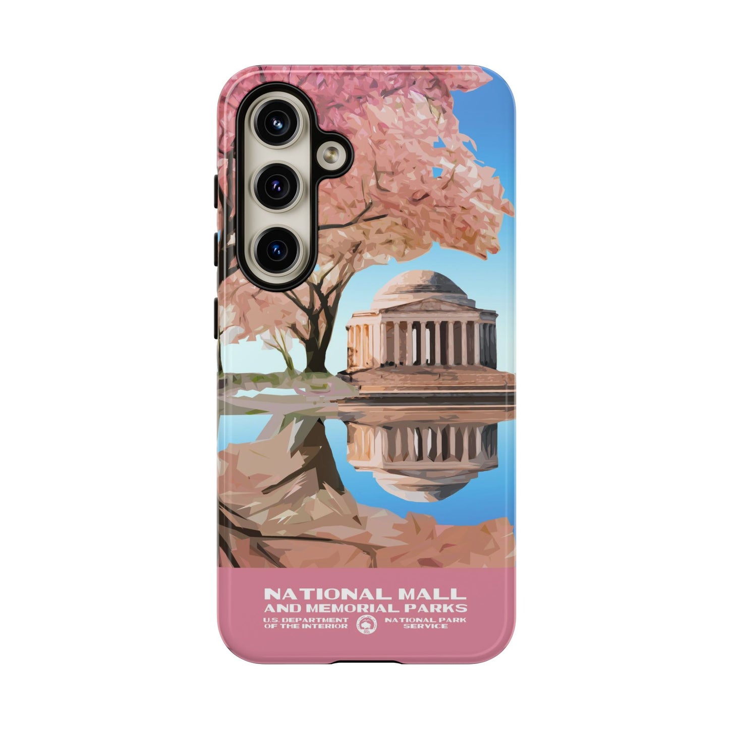 National Mall Washington DC WPA Phone Case