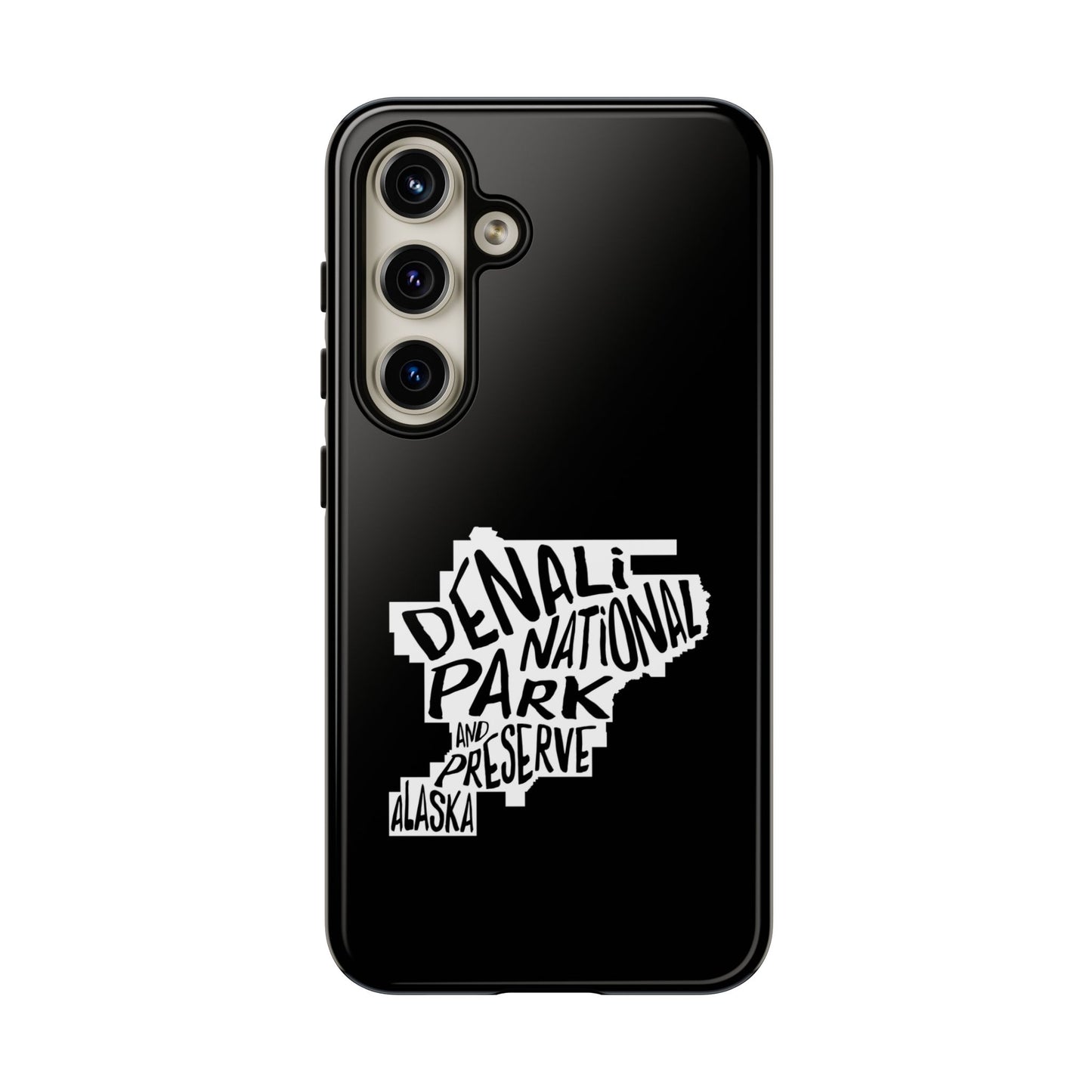 Denali National Park Phone Case - Map Design