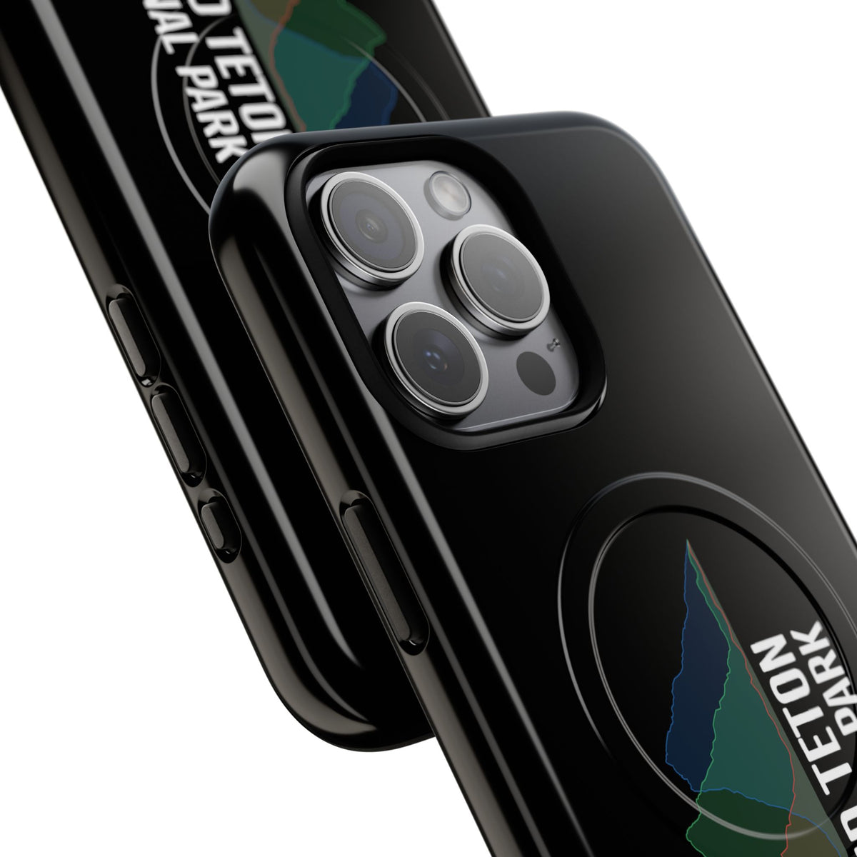 Grand Teton National Park iPhone Case with MagSafe - Histogram Design