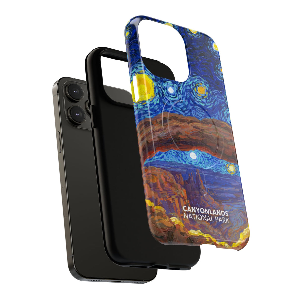 Canyonlands National Park iPhone Case with MagSafe - Starry Night