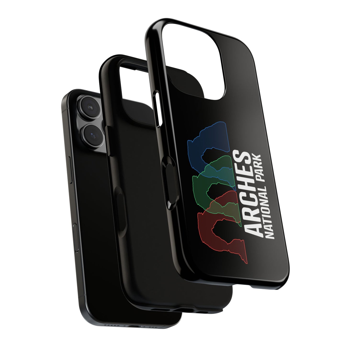 Arches National Park Phone Case - Delicate Arch Histogram Design