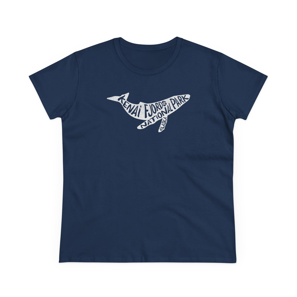 Kenai Fjords National Park Women's T-Shirt - Humpback Whale