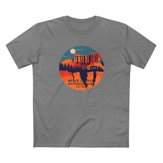Bryce Canyon National Park T-Shirt - High Hoodoos in Athletic Heather