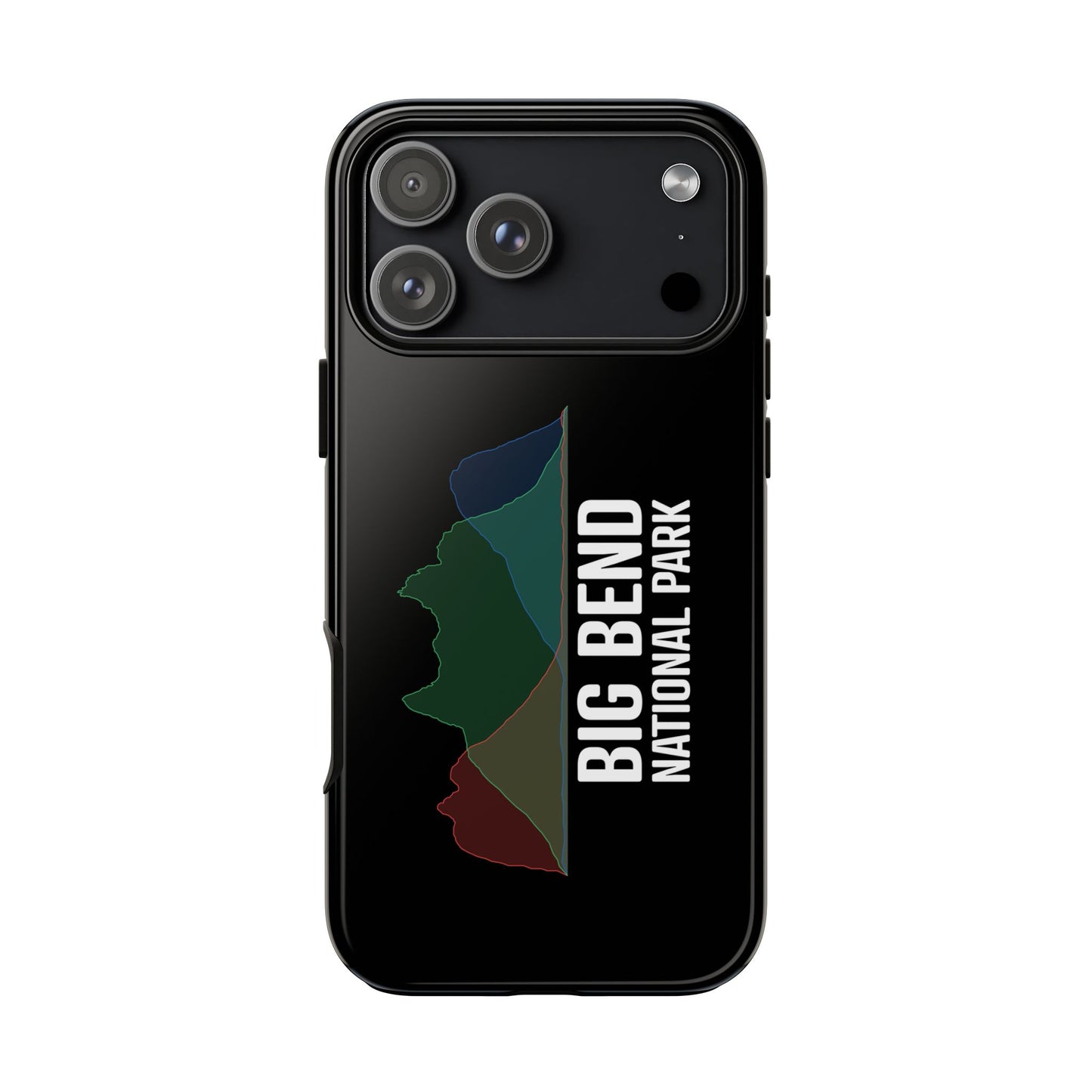 Big Bend National Park Phone Case - Histogram Design