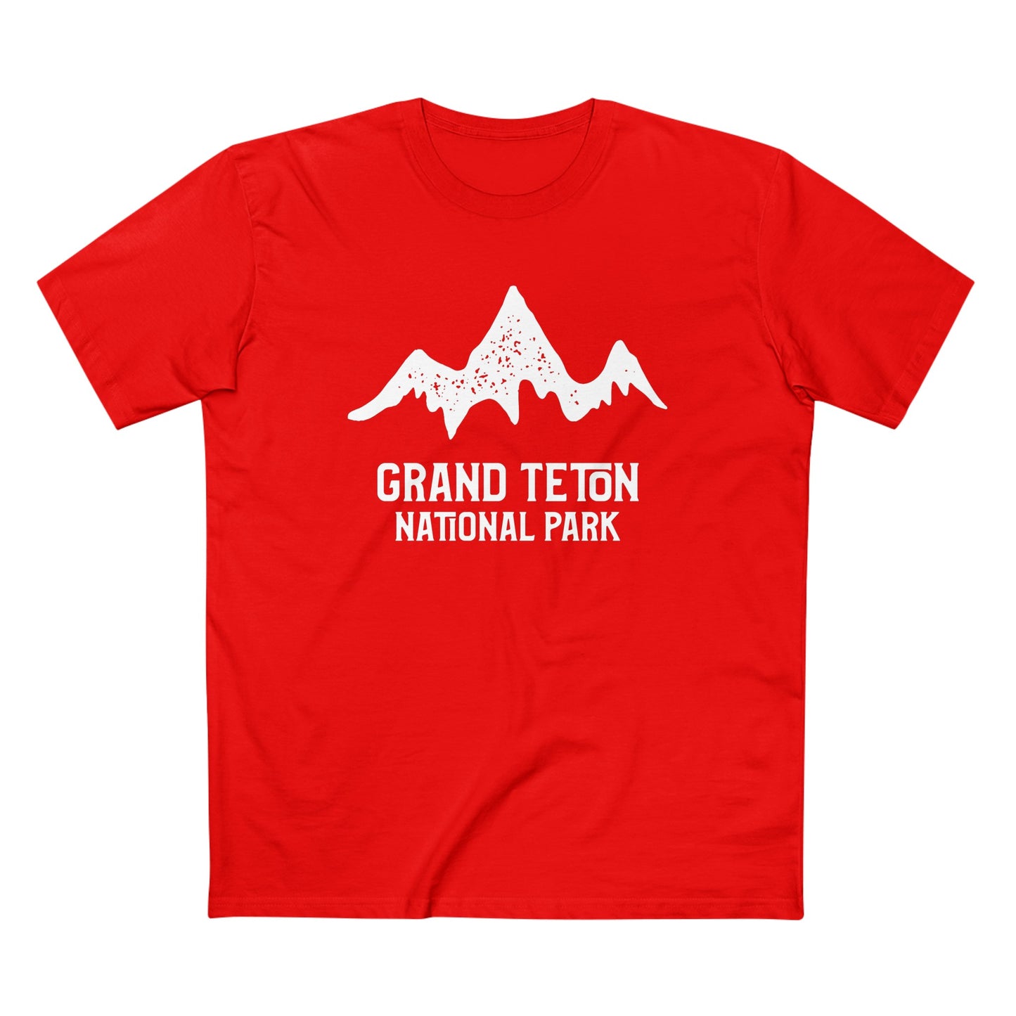 Grand Teton National Park T-Shirt - Mountain Stamp