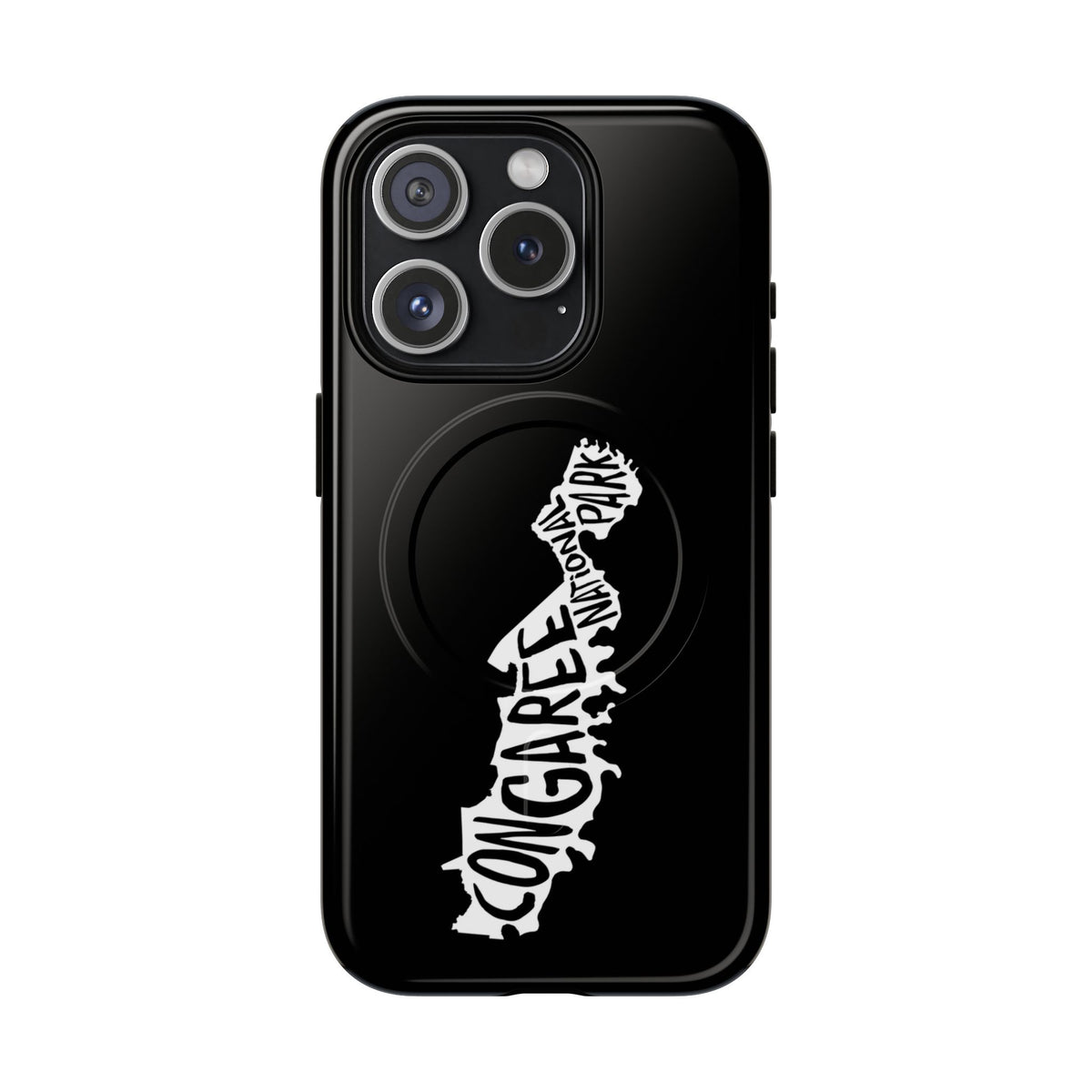 Congaree National Park iPhone Case with MagSafe - Map Design