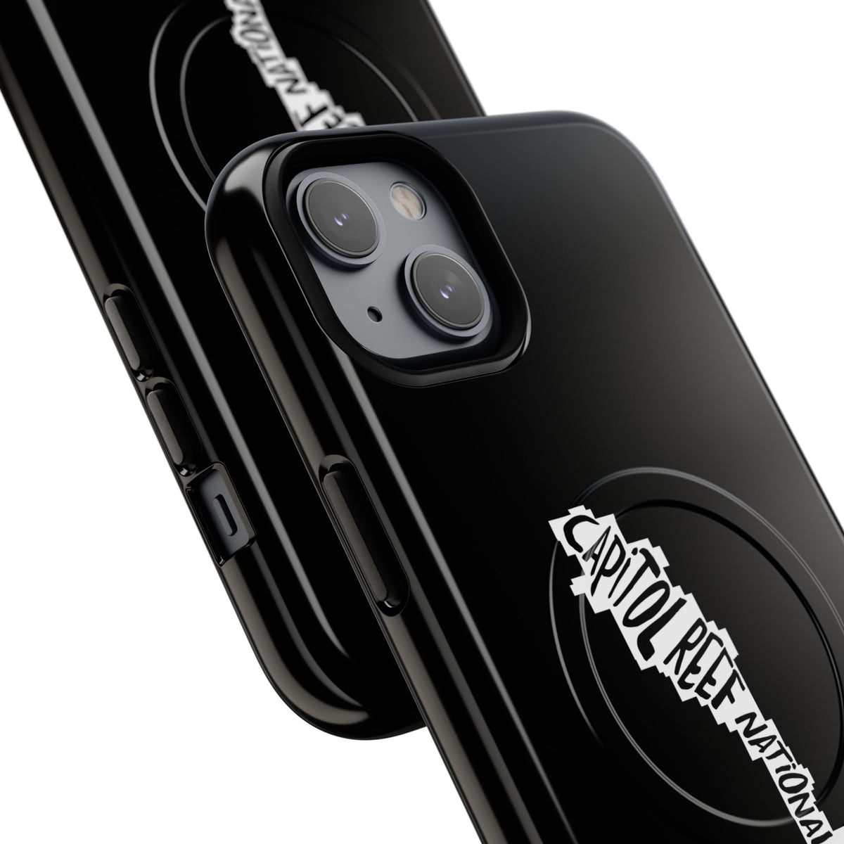Capitol Reef National Park iPhone Case with MagSafe - Map Design