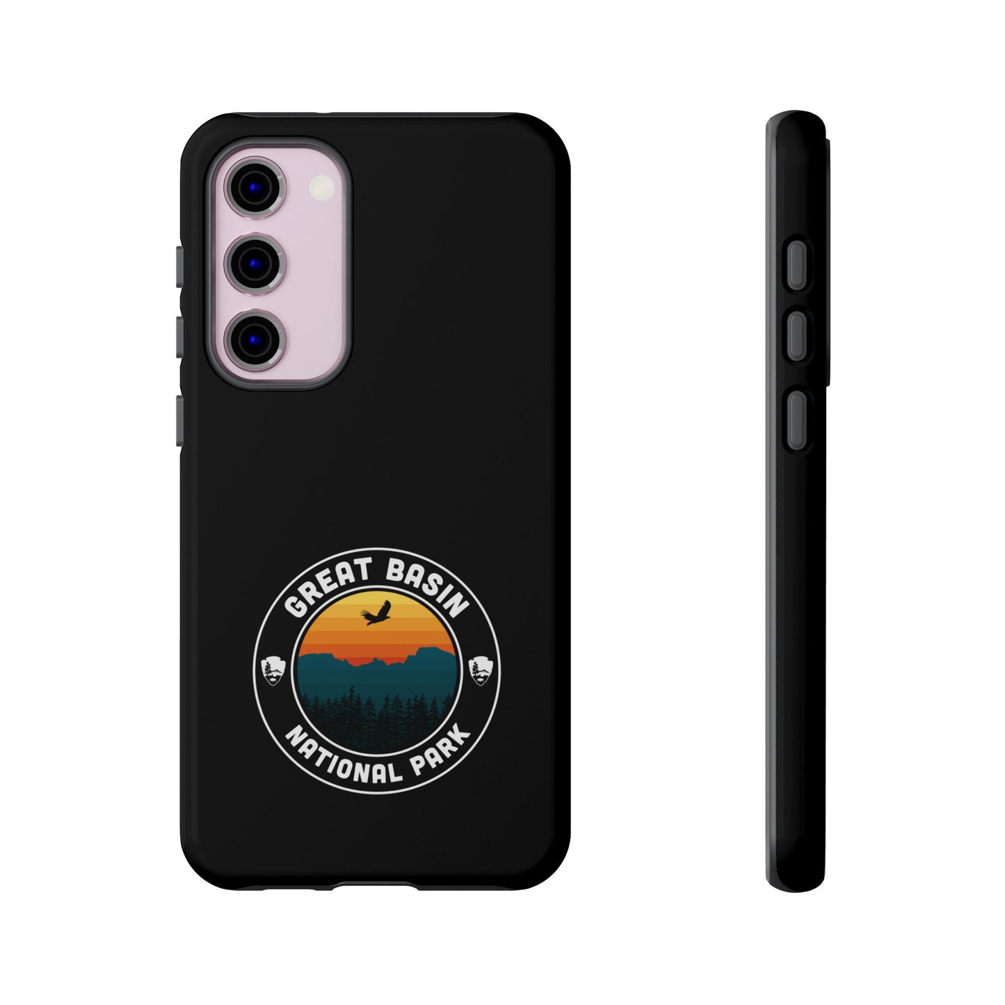 Great Basin National Park Phone Case - Round Emblem Design